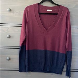 Club Monaco colorblock sweater